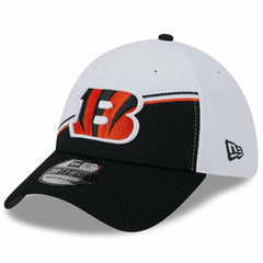 Cincinnati Bengals New Era 2023 Sideline 39THIRTY Flex Hat White/Black | NFL