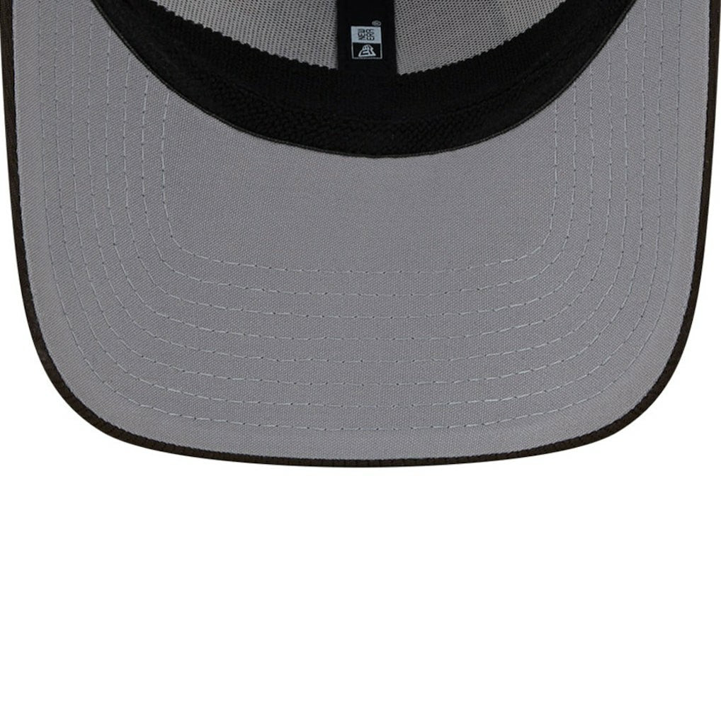 Cleveland Browns New Era 2023 Sideline 39THIRTY Flex Hat White/Brown | NFL