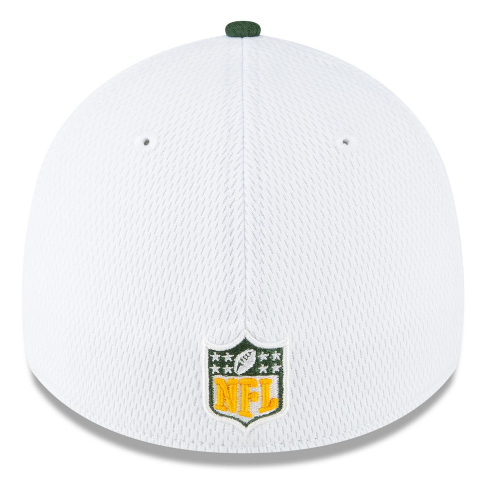 Green Bay Packers New Era 2023 Sideline 39THIRTY Flex Hat White/Green | NFL