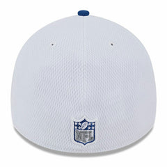 Indianapolis Colts New Era 2023 Sideline 39THIRTY Flex Hat White/Royal | NFL