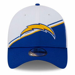 Los Angeles Chargers New Era 2023 Sideline 39THIRTY Flex Hat White/Blue | NFL
