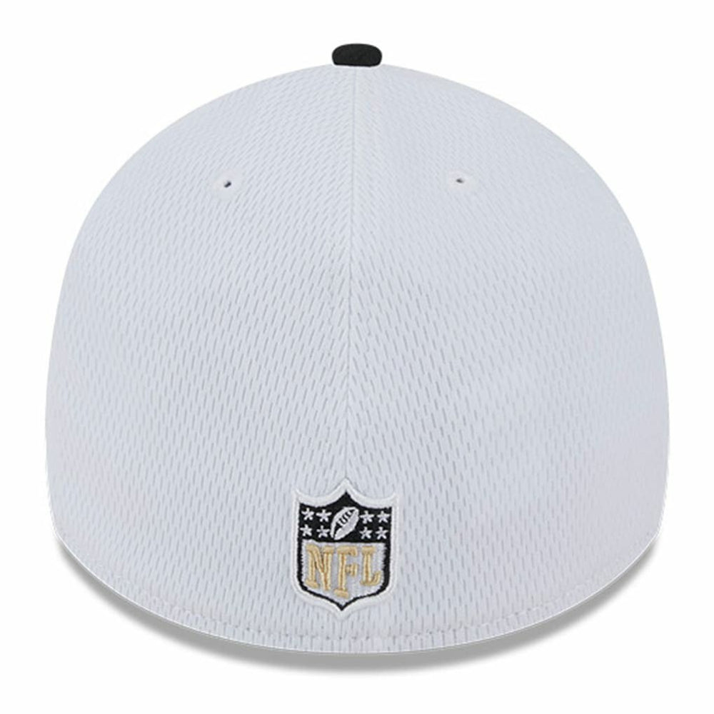 New Orleans Saints New Era 2023 Sideline 39THIRTY Flex Hat White/Black | NFL