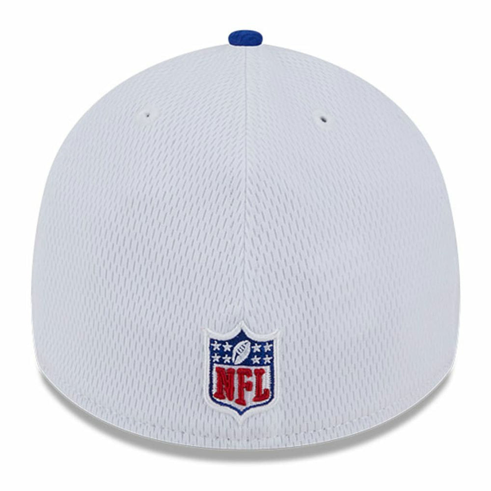New York Giants New Era 2023 Sideline 39THIRTY Flex Hat White/Royal | NFL