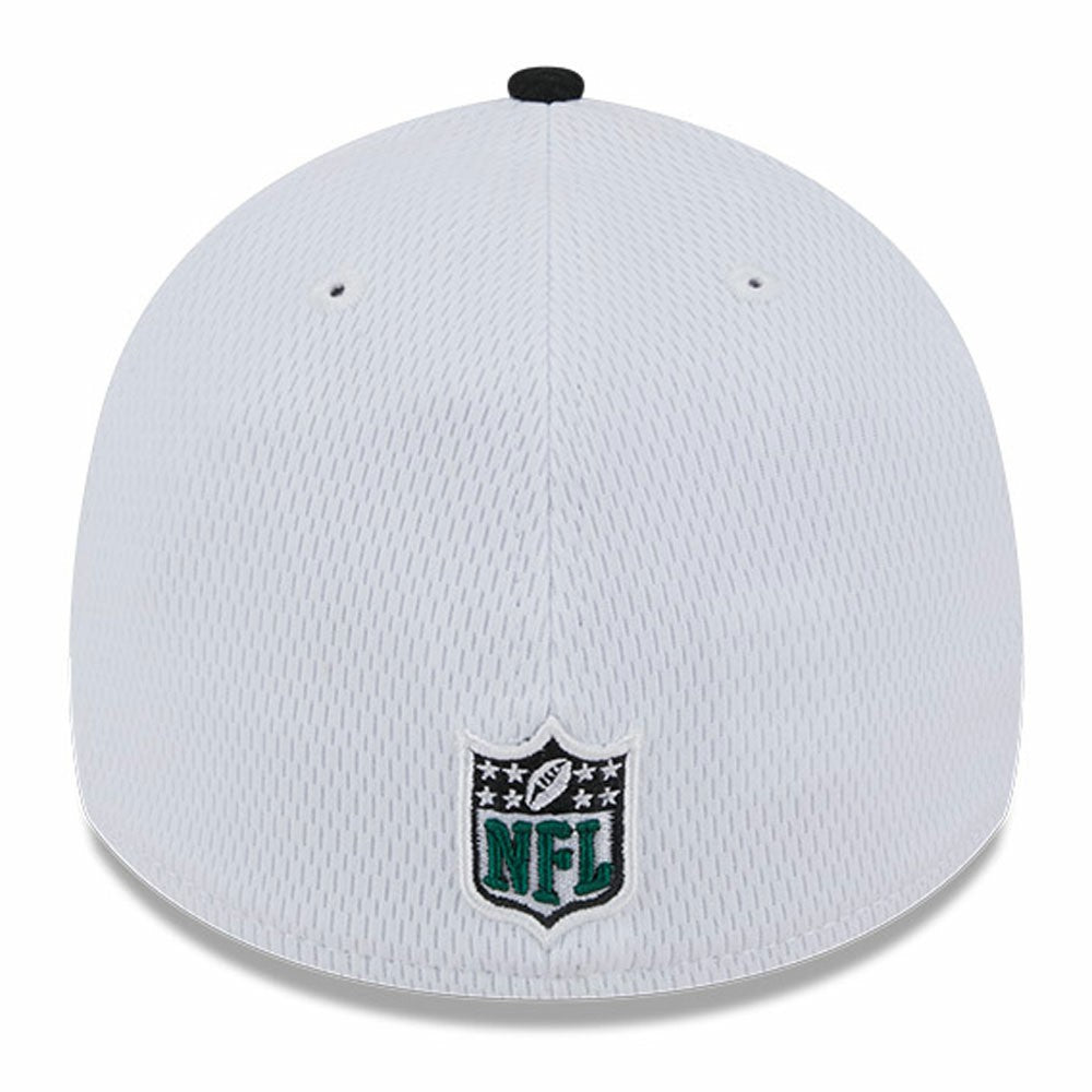 New York Jets New Era 2023 Sideline 39THIRTY Flex Hat White/Black | NFL