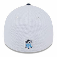 Tennessee Titans New Era 2023 Sideline 39THIRTY Flex Hat White/Navy | NFL