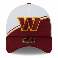 Washington Commanders New Era 2023 Sideline 39THIRTY Flex Hat White/Burgundy | NFL