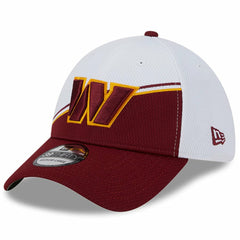 Washington Commanders New Era 2023 Sideline 39THIRTY Flex Hat White/Burgundy | NFL
