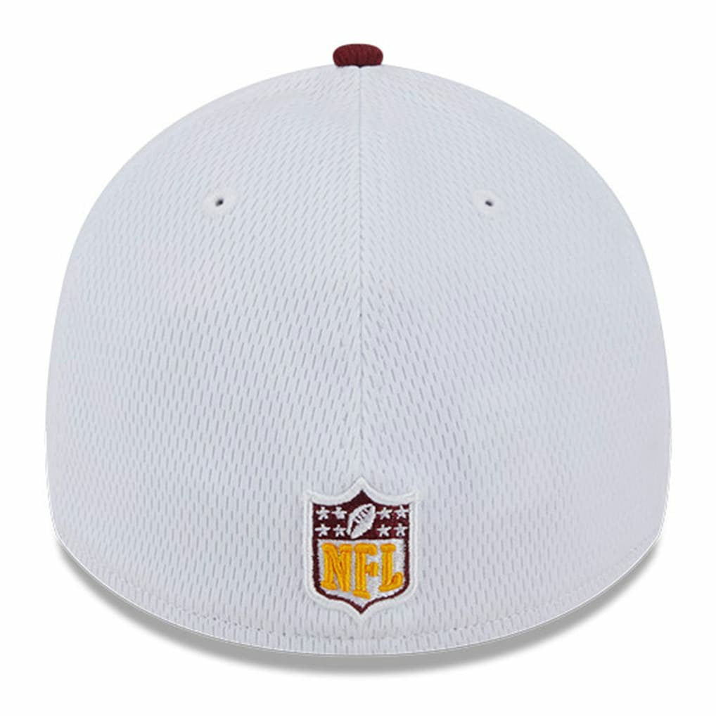 Washington Commanders New Era 2023 Sideline 39THIRTY Flex Hat White/Burgundy | NFL