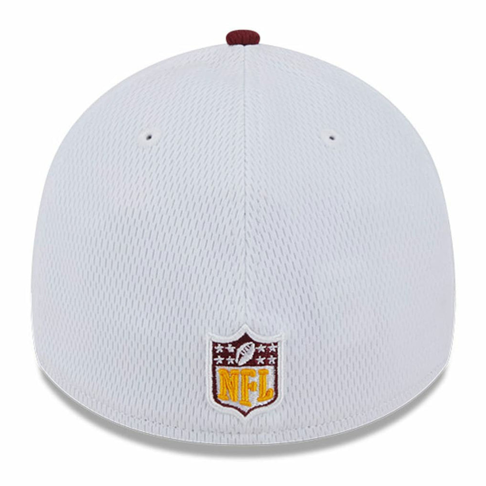 Washington Commanders New Era 2023 Sideline 39THIRTY Flex Hat White/Burgundy | NFL