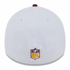 Washington Commanders New Era 2023 Sideline 39THIRTY Flex Hat White/Burgundy | NFL