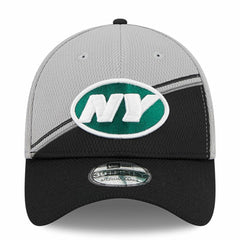 New York Jets New Era 2023 Sideline 39THIRTY Flex Hat Gray/Black | NFL