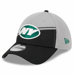 New York Jets New Era 2023 Sideline 39THIRTY Flex Hat Gray/Black | NFL