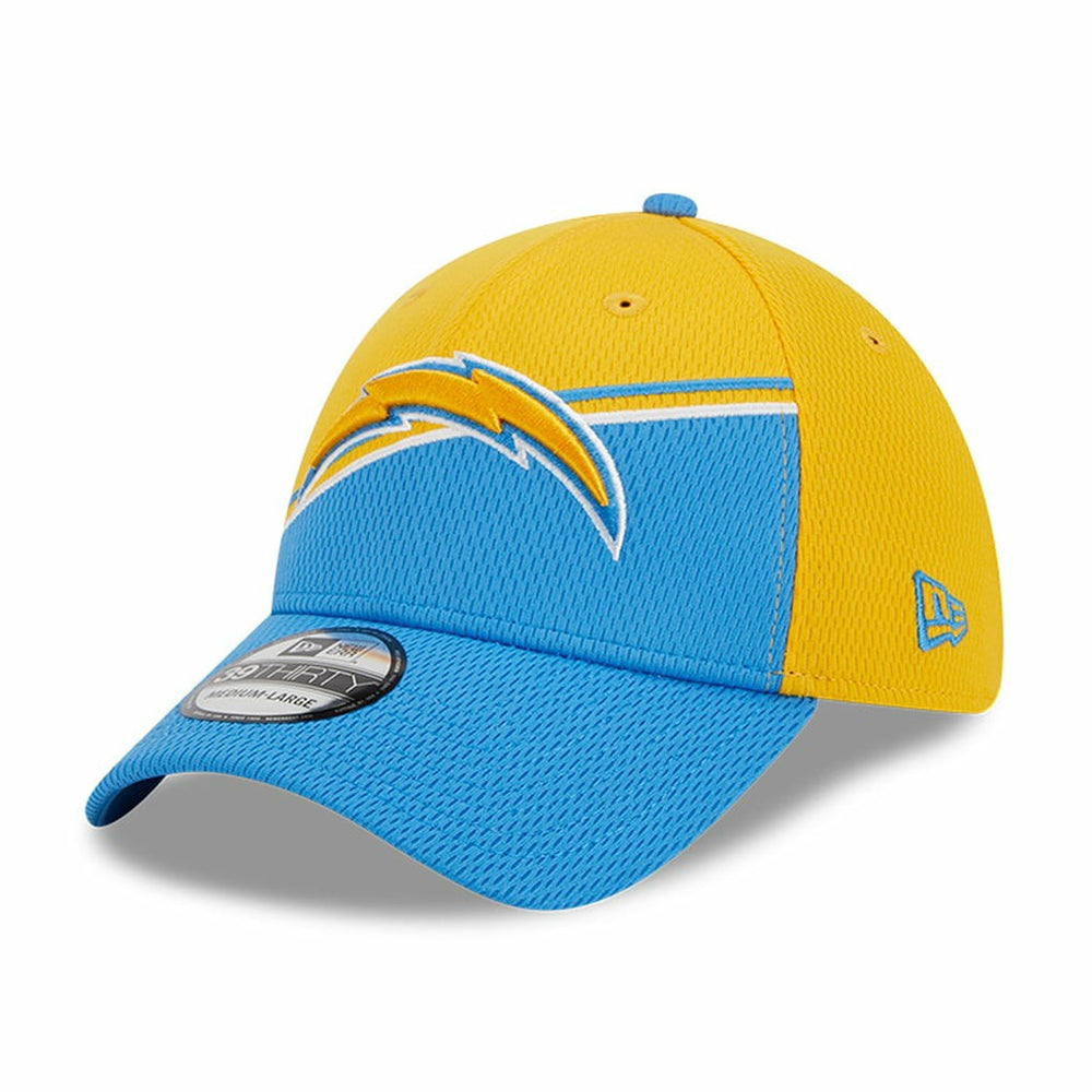 Los Angeles Chargers New Era 2023 Sideline 39THIRTY Flex Hat Gold/Powder Blue | NFL