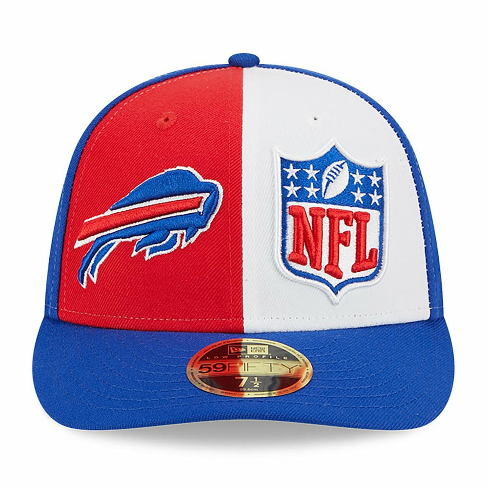 Buffalo Bills New Era 2023 Sideline Low Profile 59FIFTY Fitted Hat Red/Royal | NFL