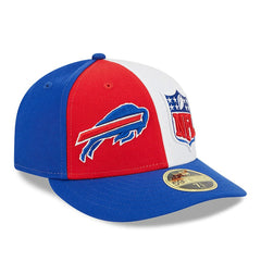 Buffalo Bills New Era 2023 Sideline Low Profile 59FIFTY Fitted Hat Red/Royal | NFL