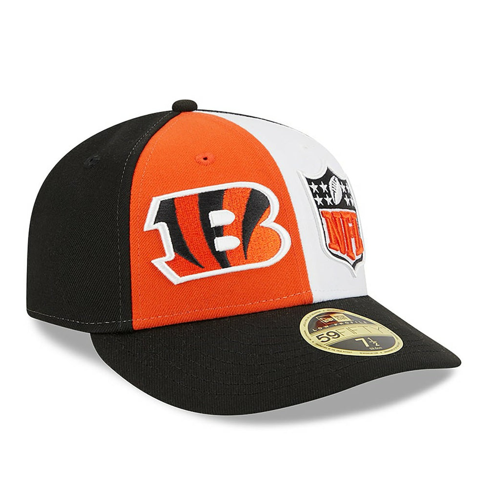 Cincinnati Bengals New Era 2023 Sideline Low Profile 59FIFTY Fitted Hat Orange/Black | NFL