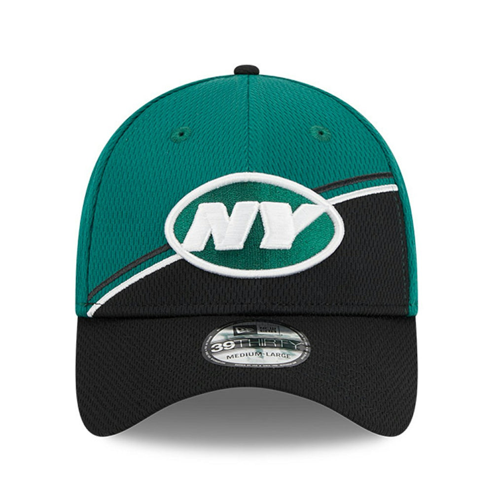 New York Jets New Era 2023 Sideline 39THIRTY Flex Hat Green/Black | NFL
