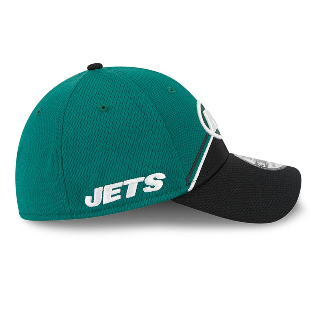 New York Jets New Era 2023 Sideline 39THIRTY Flex Hat Green/Black | NFL