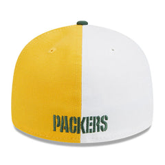 Green Bay Packers New Era 2023 Sideline Low Profile 59FIFTY Fitted Hat Yellow/Green | NFL