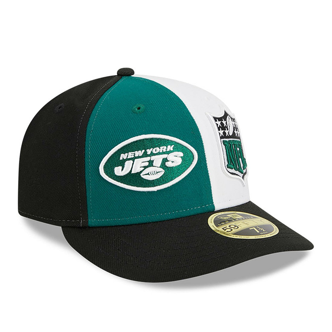 New York Jets New Era 2023 Sideline Low Profile 59FIFTY Fitted Hat Green/Black | NFL