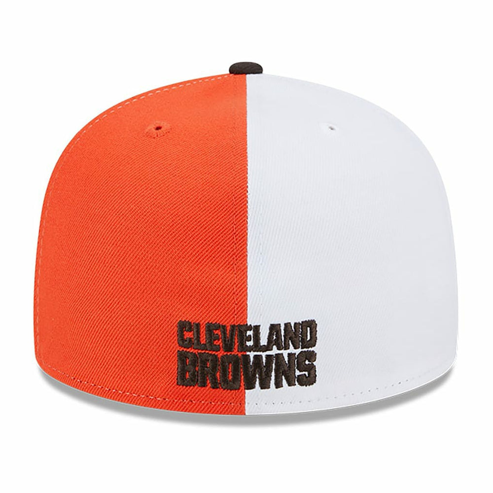 Cleveland Browns New Era 2023 Sideline 59FIFTY Fitted Hat Orange/Brown | NFL