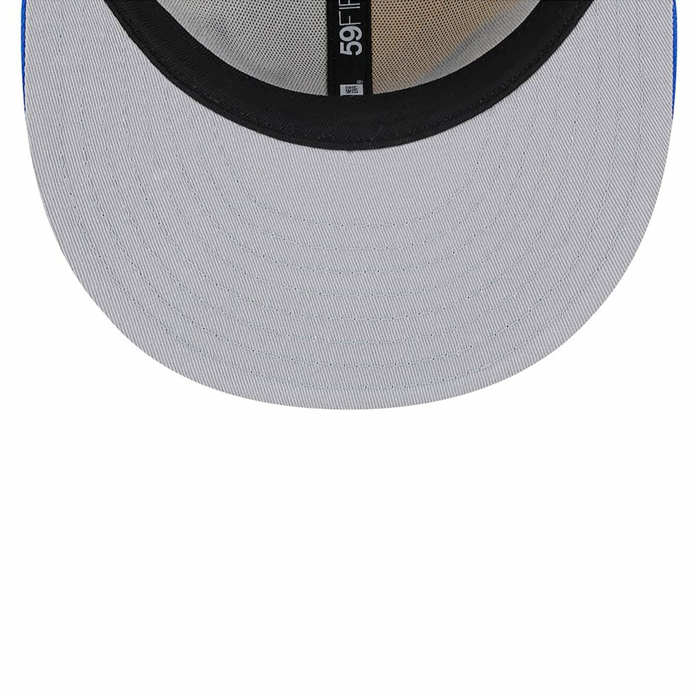 Los Angeles Rams New Era 2023 Sideline 59FIFTY Fitted Hat Gold/Royal | NFL