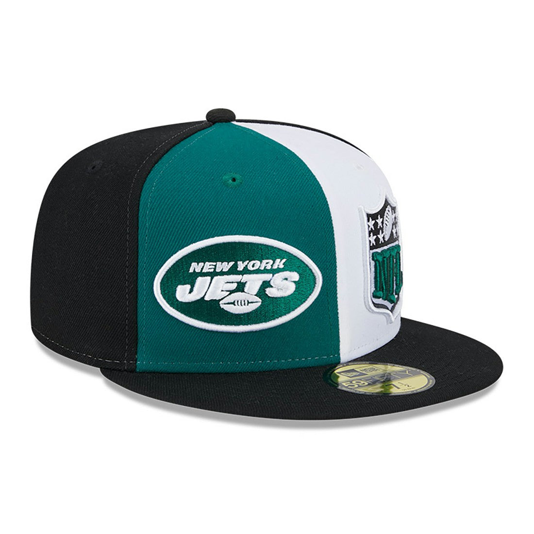 New York Jets New Era 2023 Sideline 59FIFTY Fitted Hat Green/Black | NFL