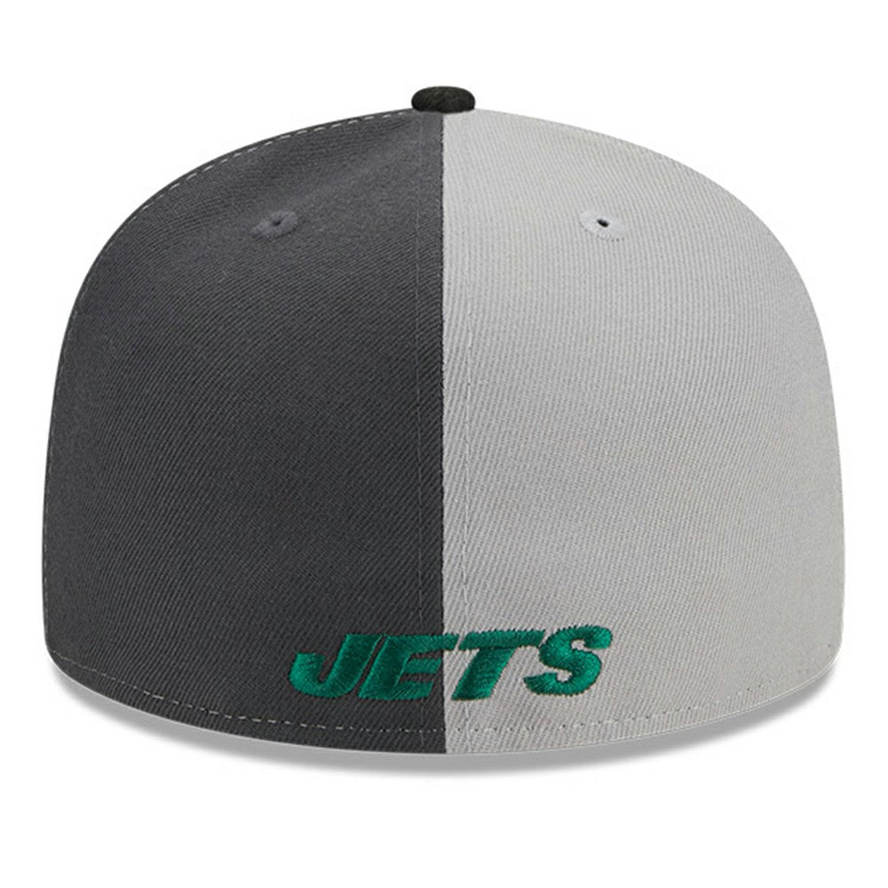New York Jets New Era 2023 Sideline 59FIFTY Fitted Hat Gray/Black | NFL