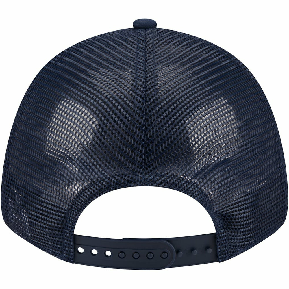 Dallas Cowboys New Era Plate 9FORTY Trucker Adjustable Hat Navy | NFL
