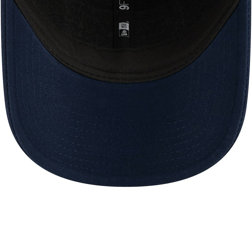 Dallas Cowboys New Era Plate 9FORTY Trucker Adjustable Hat Navy | NFL