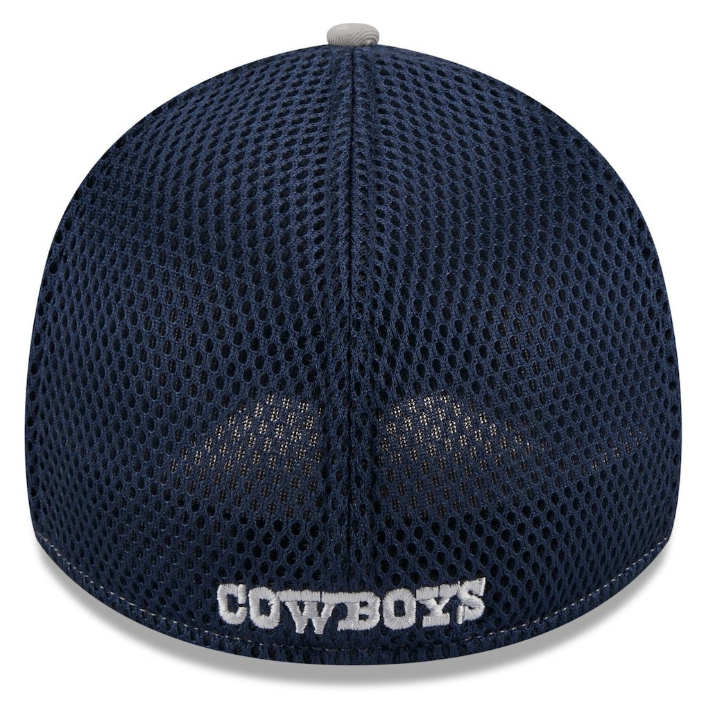 Dallas Cowboys New Era Pipe 39THIRTY Flex Hat Gray | NFL