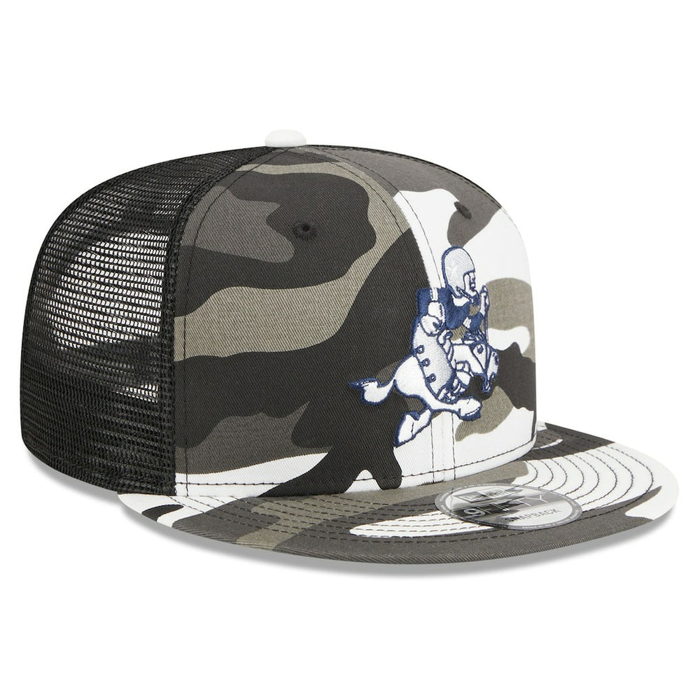 Dallas Cowboys New Era Urban Camo 9FIFTY Trucker Snapback Hat | NFL