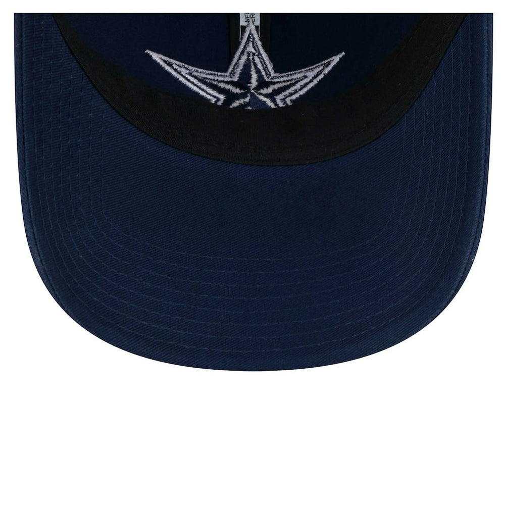 Dallas Cowboys New Era Distinct 9TWENTY Adjustable Hat Navy | NFL