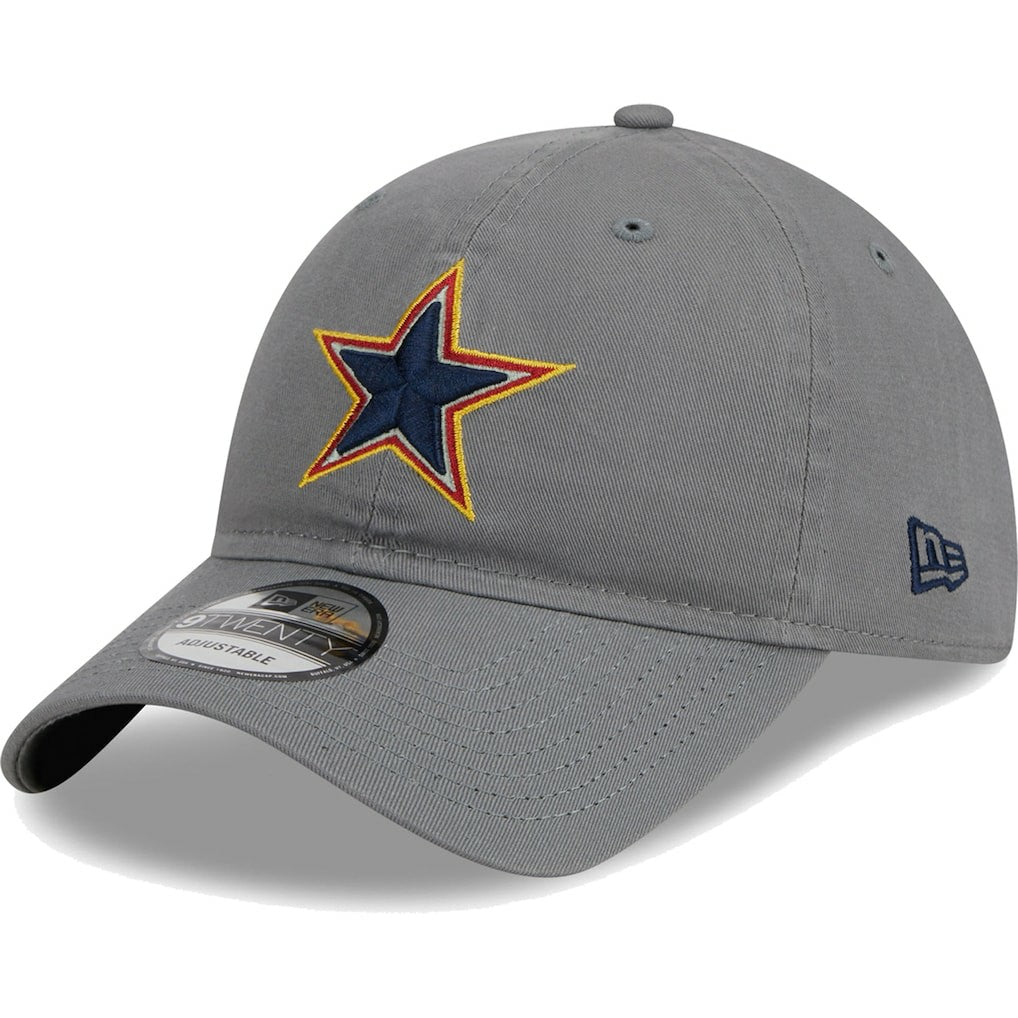 Dallas Cowboys New Era Color Pack 9TWENTY Adjustable Hat Gray | NFL