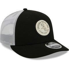 Chicago White Sox New Era Circle Trucker Low Profile 9FIFTY Snapback Hat - MLB