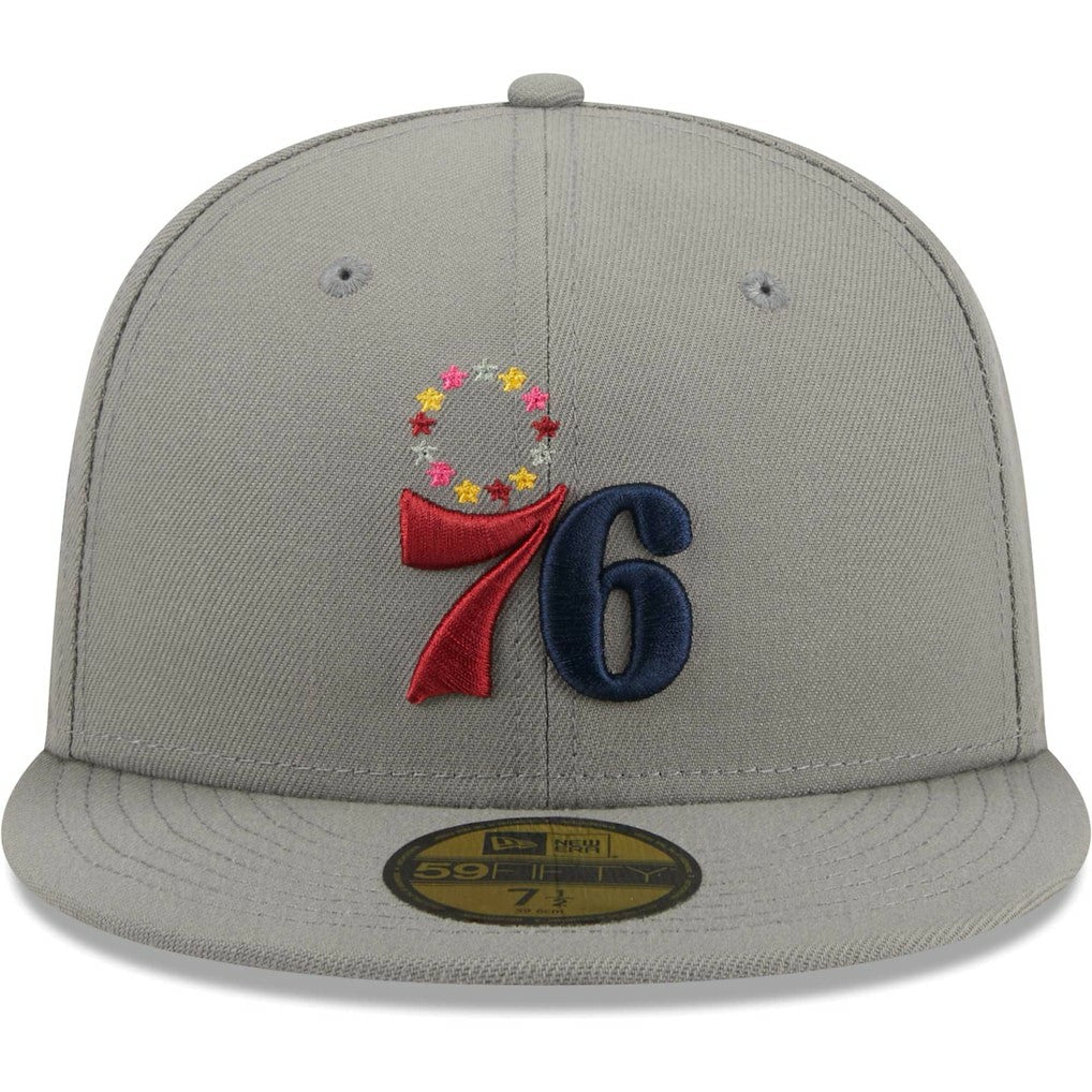 Philadelphia 76ers Color Pack 59FIFTY Fitted Hat Gray - NBA