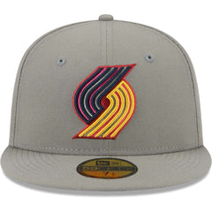 Portland Trail Blazers Color Pack 59FIFTY Fitted Hat Gray - NBA