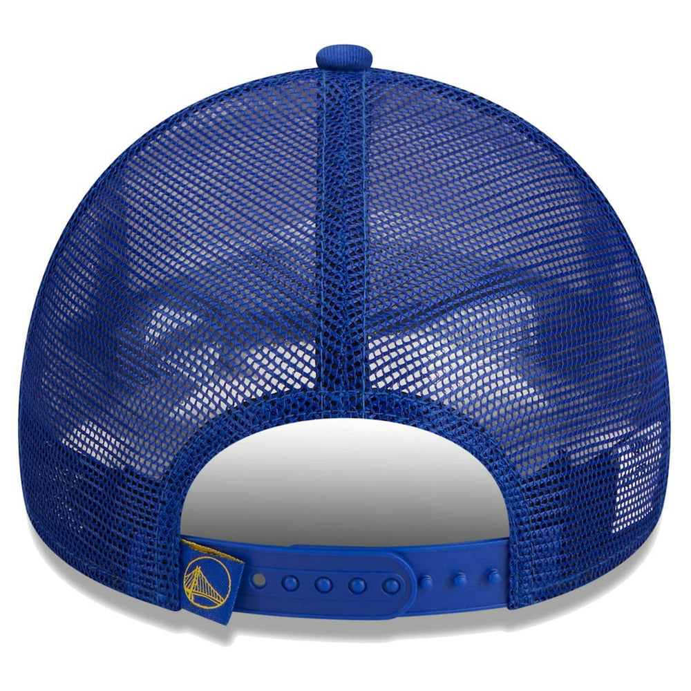 Golden State Warriors Lift Pass Foam Front Trucker 9FORTY Adjustable Hat White - NBA