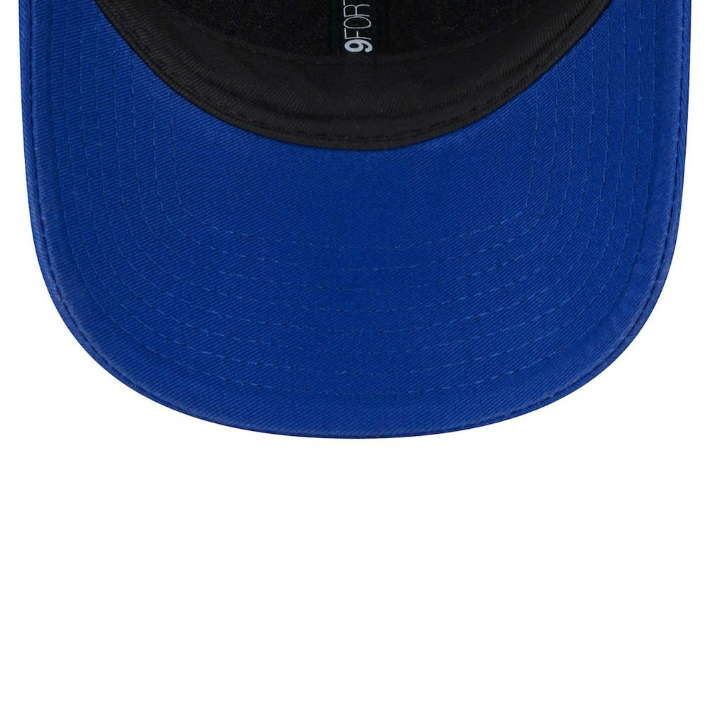 Philadelphia 76ers Plate Oversized Patch Trucker 9FORTY Adjustable Hat Royal - NBA