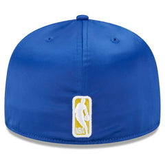 Golden State Warriors Throwback Satin 59FIFTY Fitted Hat White - NBA