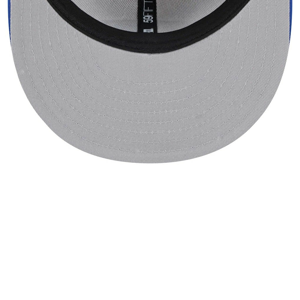 Golden State Warriors Throwback Satin 59FIFTY Fitted Hat White - NBA