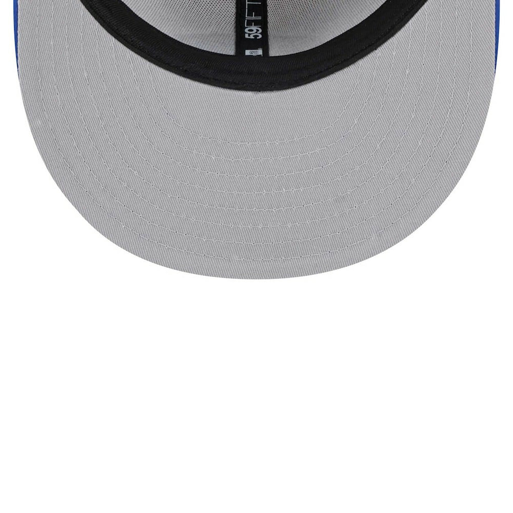 Golden State Warriors Throwback Satin 59FIFTY Fitted Hat White - NBA