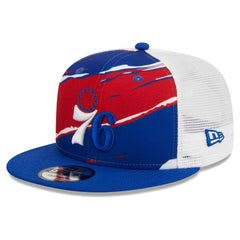 Philadelphia 76ers Tear Trucker 9FIFTY Adjustable Hat Royal/White - NBA