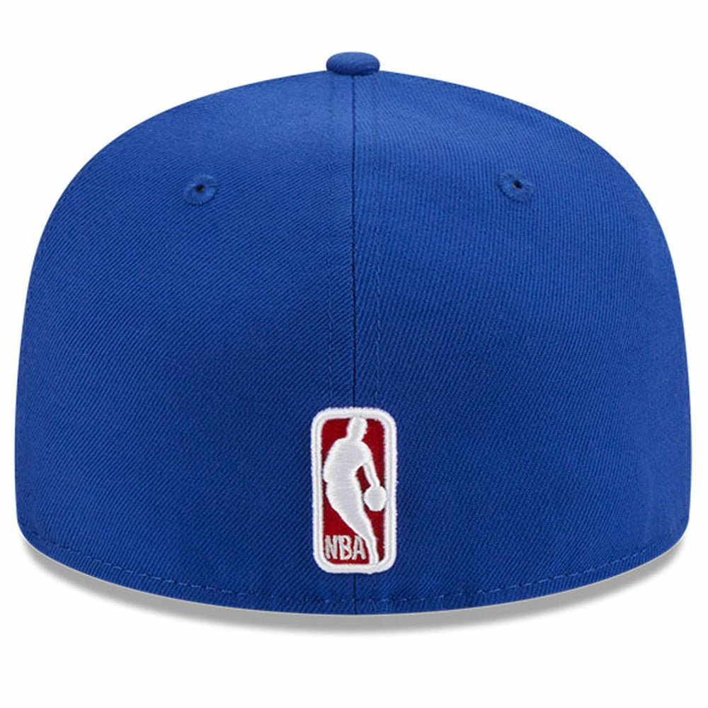 Philadelphia 76ers Chainstitch Logo Pin 59FIFTY Fitted Hat Royal - NBA