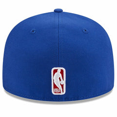 Philadelphia 76ers Chainstitch Logo Pin 59FIFTY Fitted Hat Royal - NBA