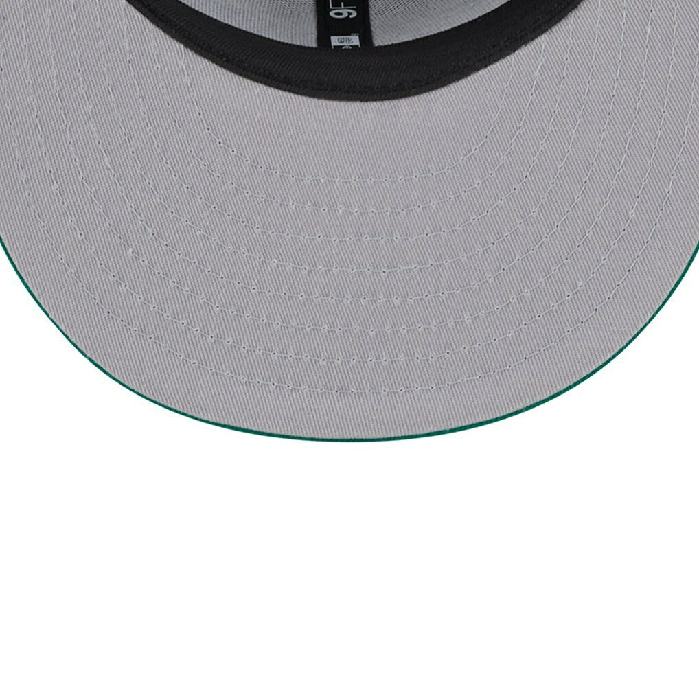 Boston Celtics Chenille Band 9FIFTY Snapback Hat Gray - NBA