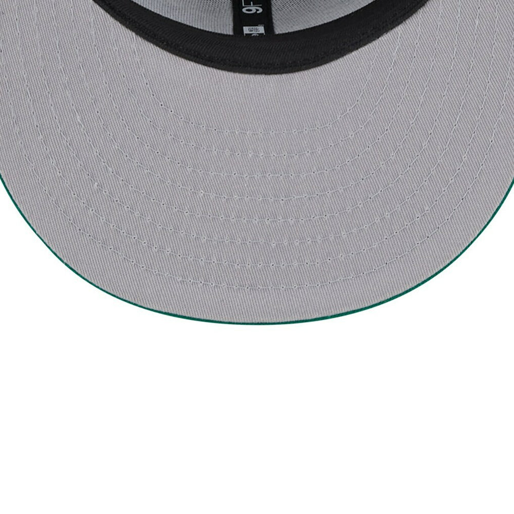 Boston Celtics Chenille Band 9FIFTY Snapback Hat Gray - NBA