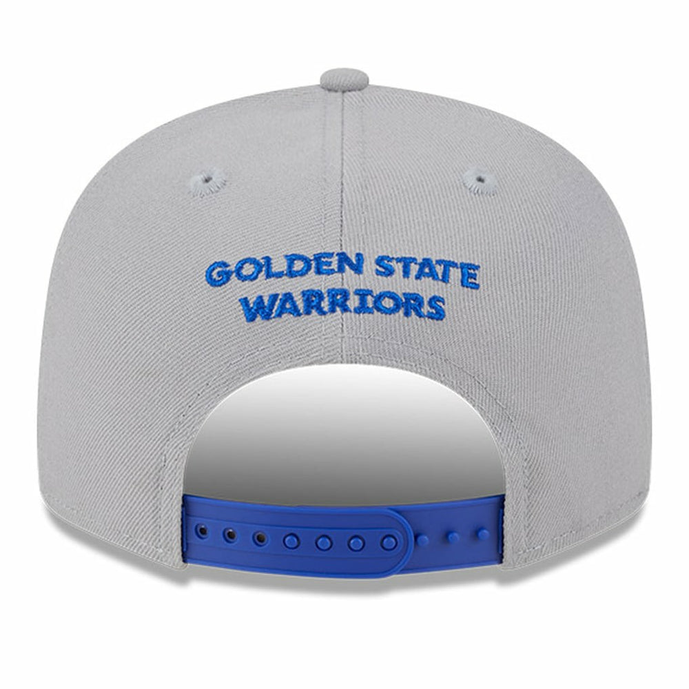 Golden State Warriors Chenille Band 9FIFTY Snapback Hat Gray - NBA