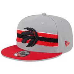 Toronto Raptors Chenille Band 9FIFTY Snapback Hat Gray - NBA