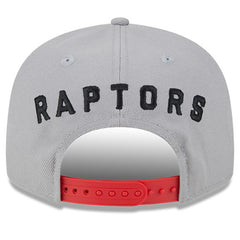 Toronto Raptors Chenille Band 9FIFTY Snapback Hat Gray - NBA